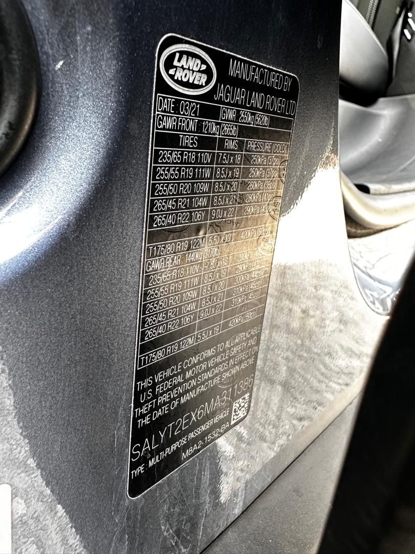 2021 Land Rover Range Rover photo 14