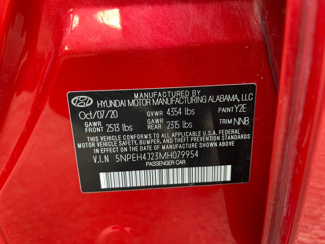 2021 Hyundai Sonata photo 15