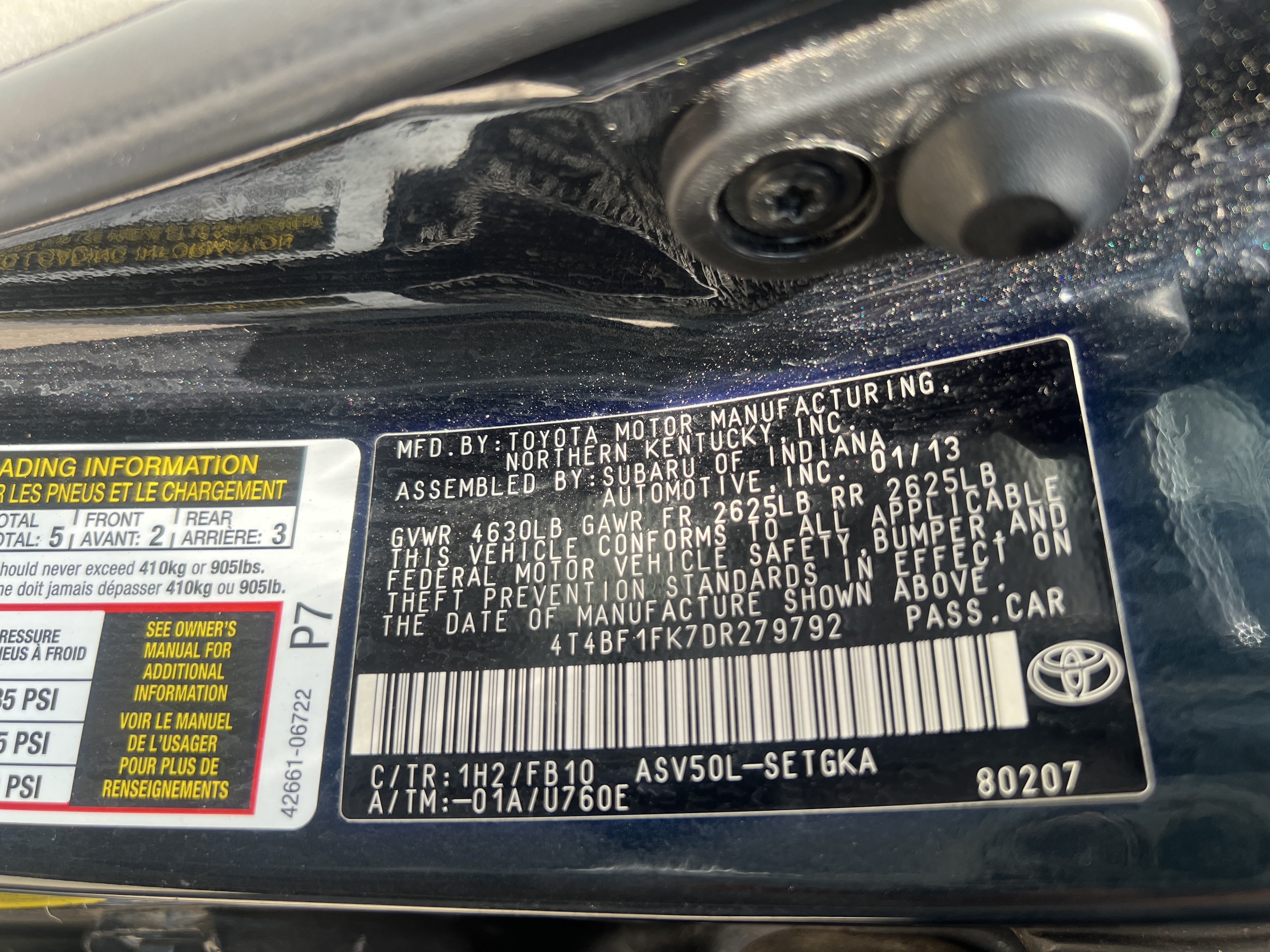 2013 Toyota Camry,Xle photo 10