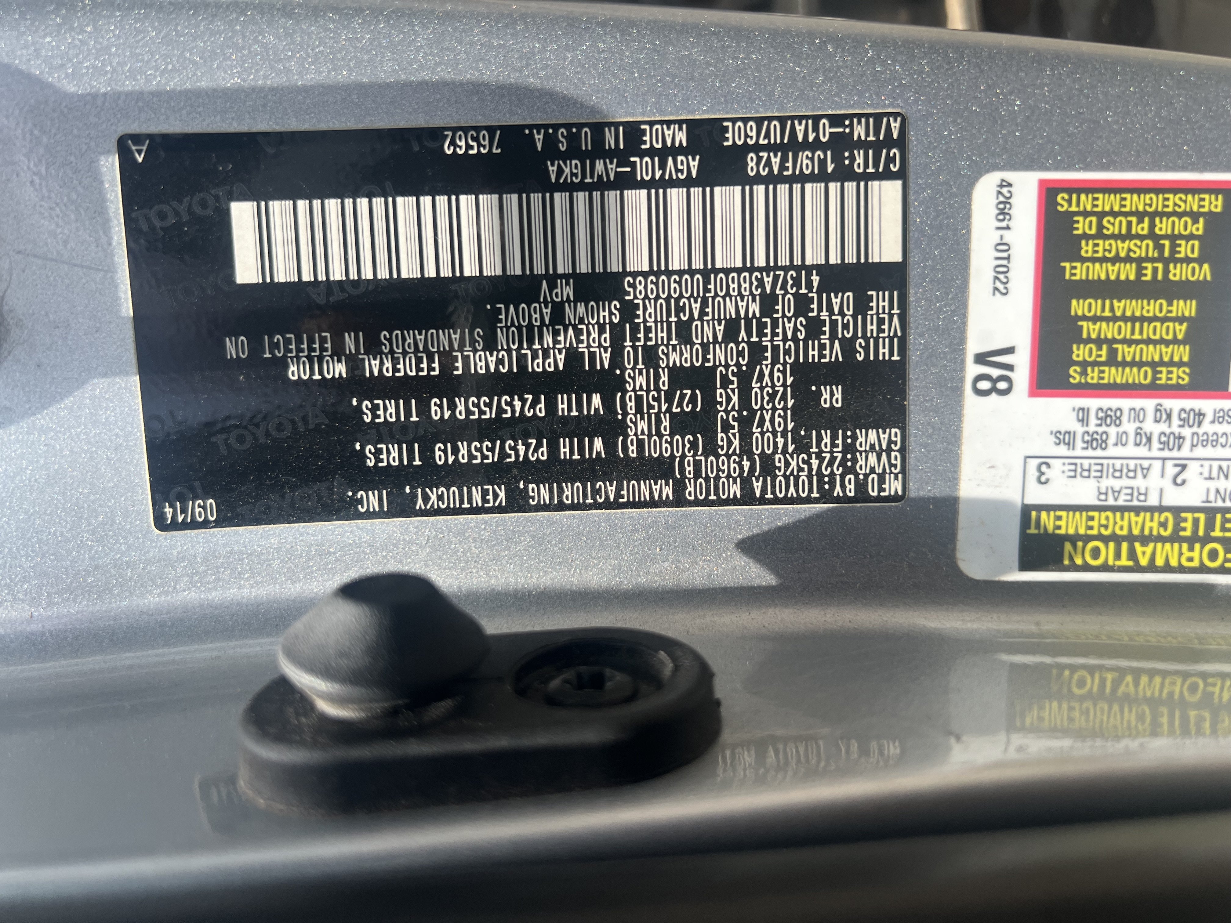 2015 Toyota Venza Le photo 10